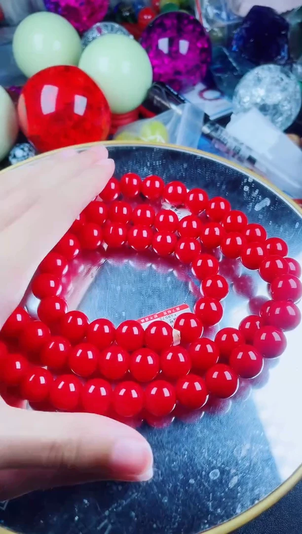 无非金属非金属无酸洗红三姑项链套装卡12