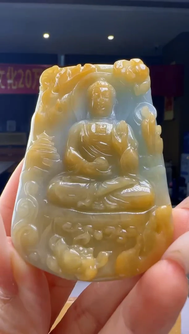 翡翠未镶嵌颈饰YJ@@960Q3J19043