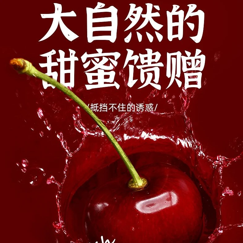 ZXQ【SF/JD包邮】车厘子2-4JD海运进口桑提娜新鲜多汁5斤内附果径卡