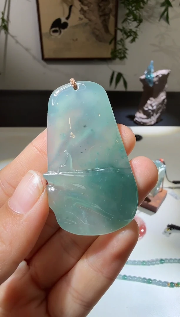 吊坠(不含链)未镶嵌翡翠悟道