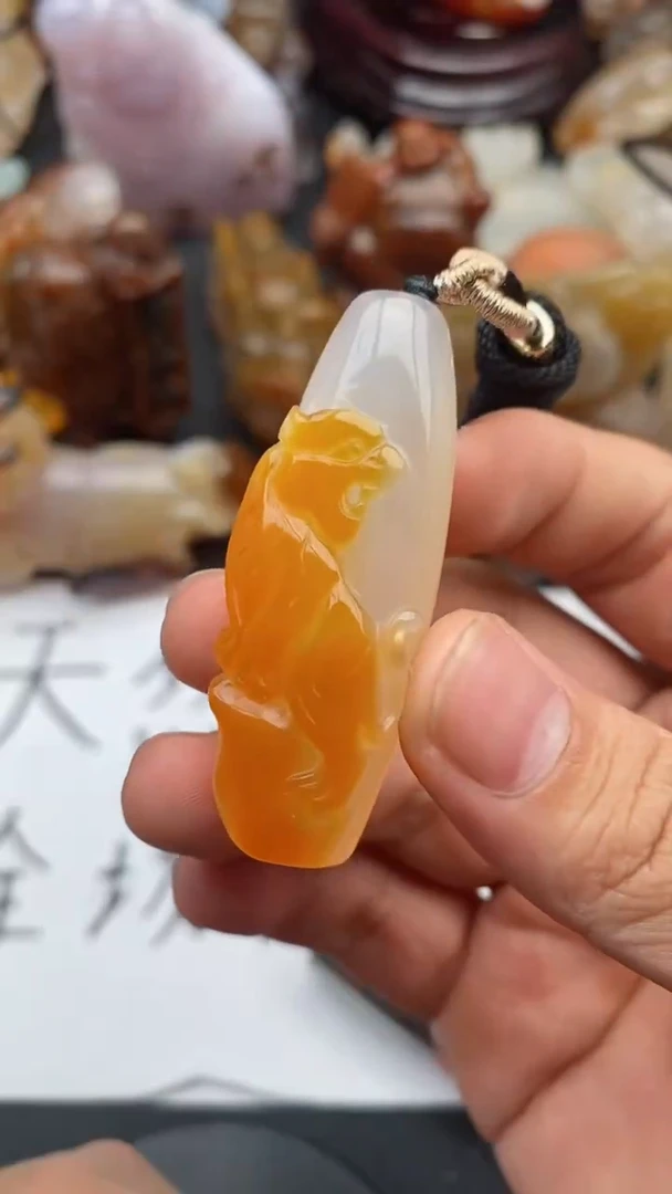 【闪购商品】玛瑙/玉髓颈饰未镶嵌1