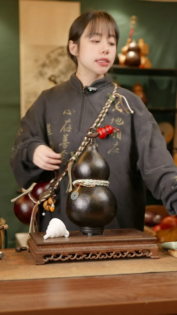 119号精品天然大漆酒葫芦一物一拍~**