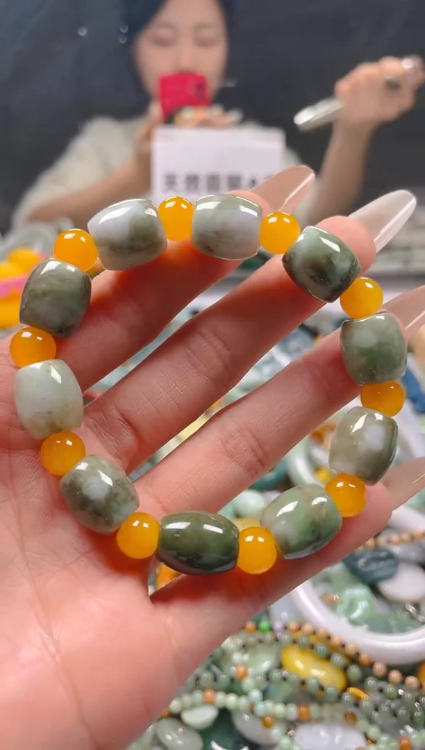 【闪购商品】翡翠颈饰未镶嵌12-13MM/J/翡翠A货一图一物