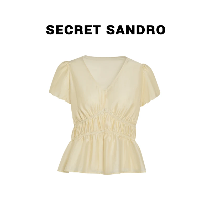 【蔷薇】Secret Sandro 楚楚 上衣 S55287102C