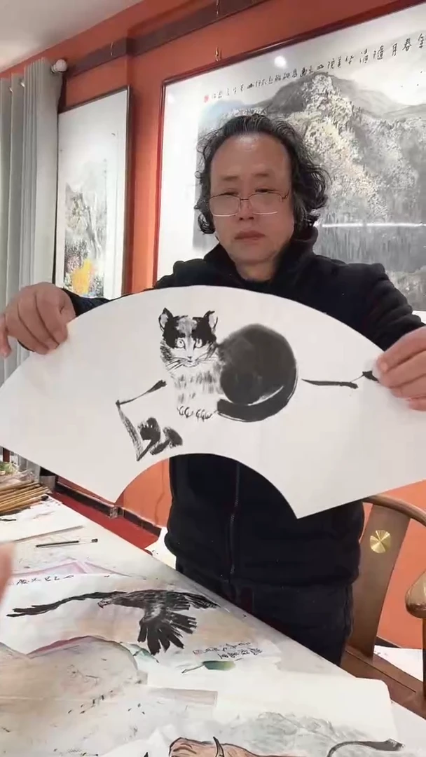 国画李火庆/国画/花鸟