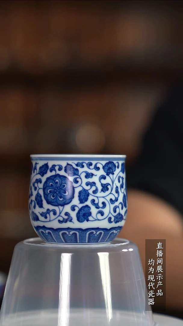 Z092诚意十足的直播间 茶具