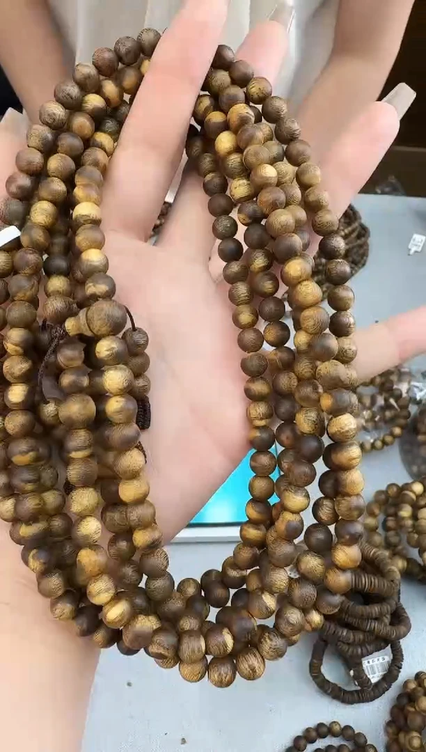 沉香手串0718陆河圆珠多圈多样性发一