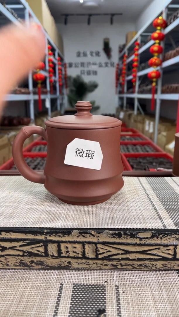 【闪购商品】紫砂茶杯微瑕清水泥柱础竹节光杯泡沫装