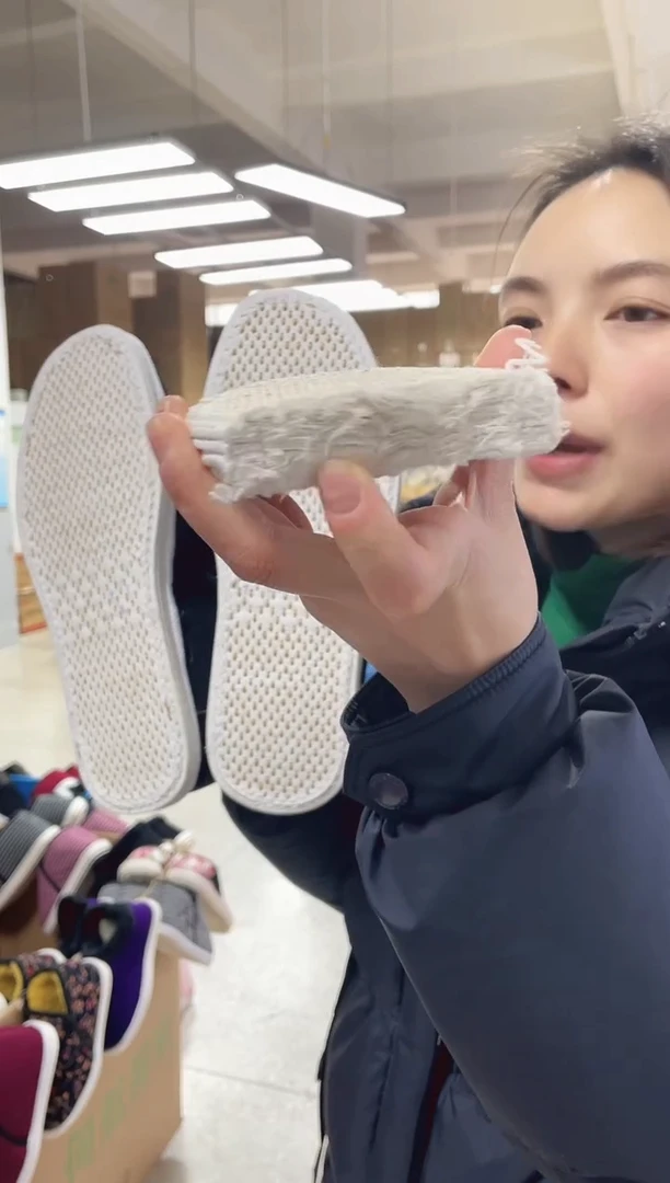 手纳底黑色棉鞋40码