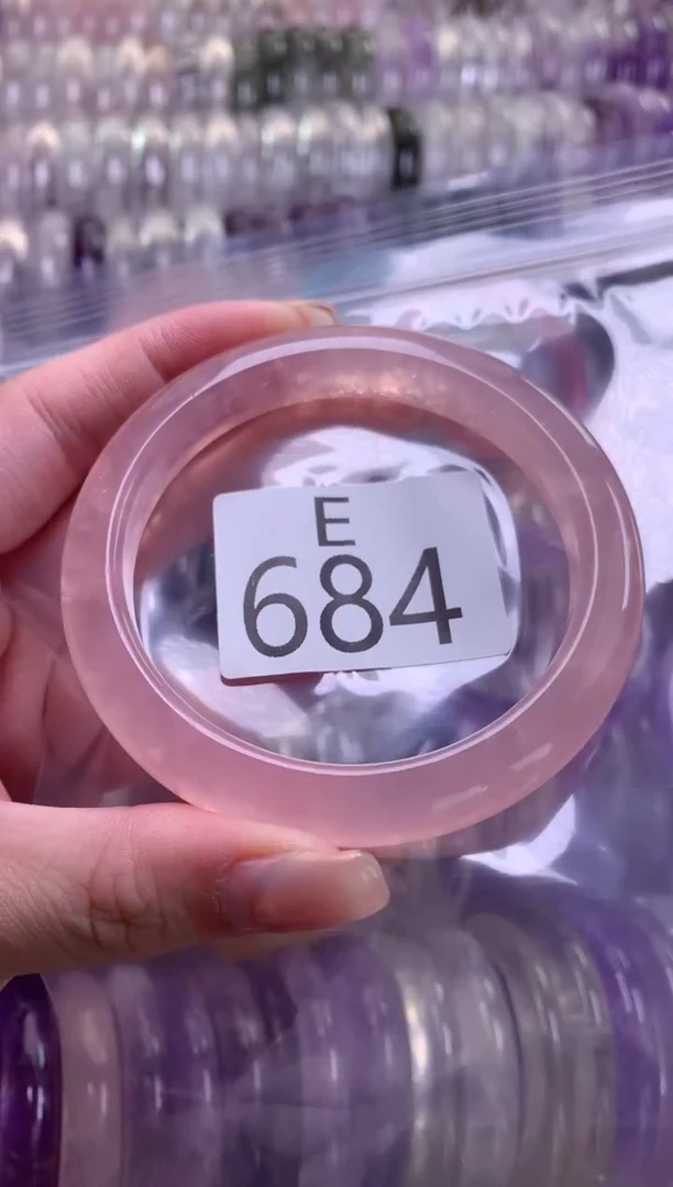 水晶手镯未镶嵌水晶684-58