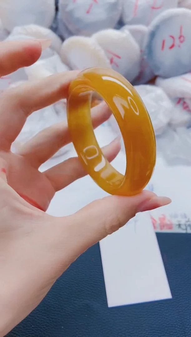 石英质玉手镯未镶嵌J124-54-55