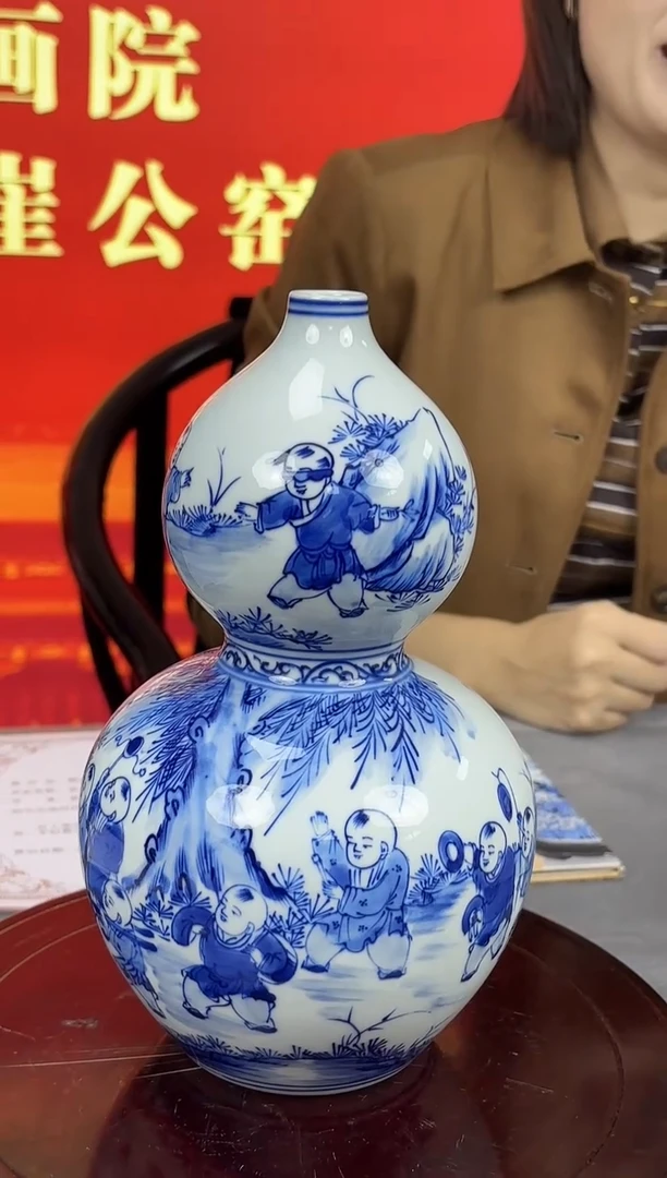 摆件陶瓷立方-11.7官窑瓷画院-61