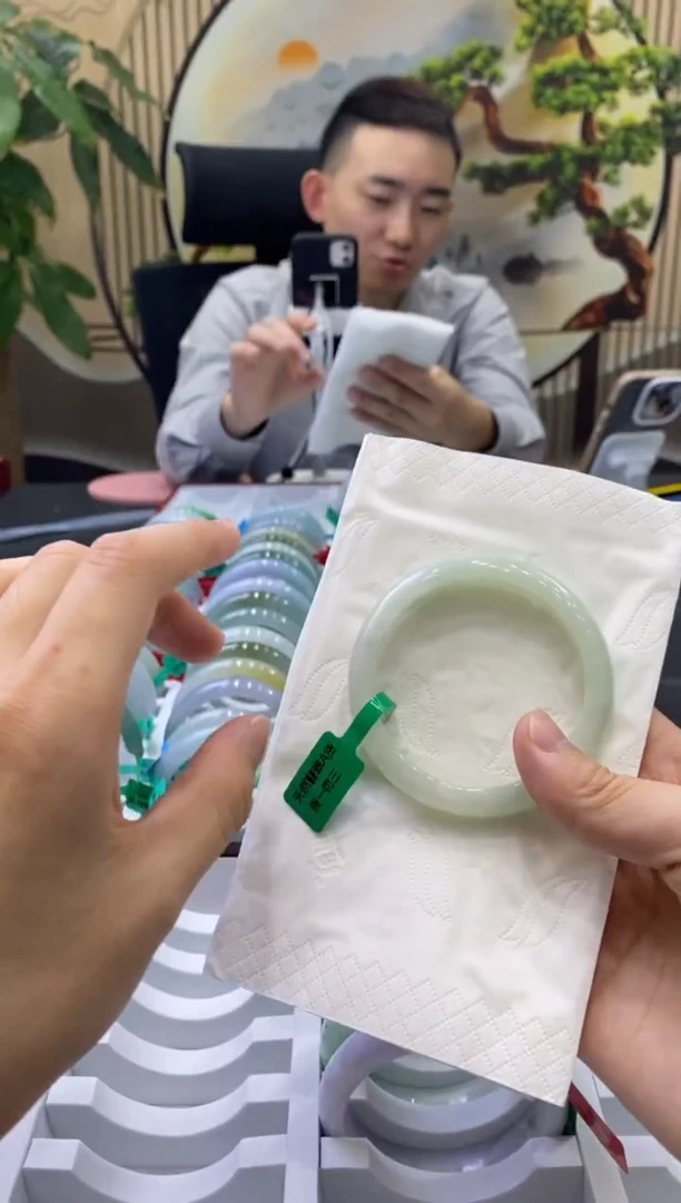 未镶嵌手镯翡翠9101