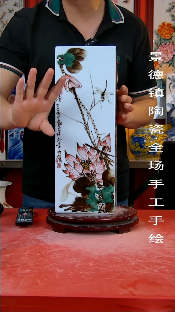 摆件景德镇陶瓷 手工手绘14