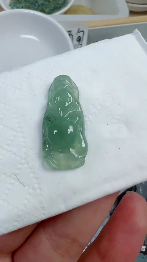 散珠翡翠187号链接，A货翡翠