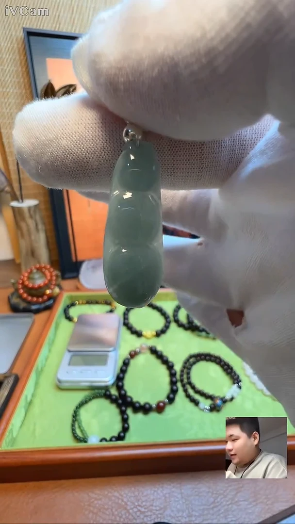 散珠翡翠蓝水翡翠