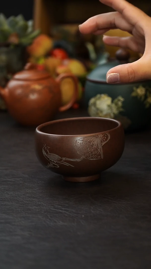 茶杯紫砂紫砂主人杯