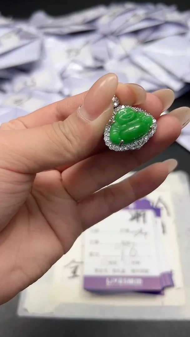 翡翠未镶嵌颈饰高端甄选（一物一图）249