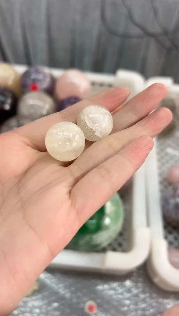 未镶嵌珠宝半成品水晶S092 约拍一发二