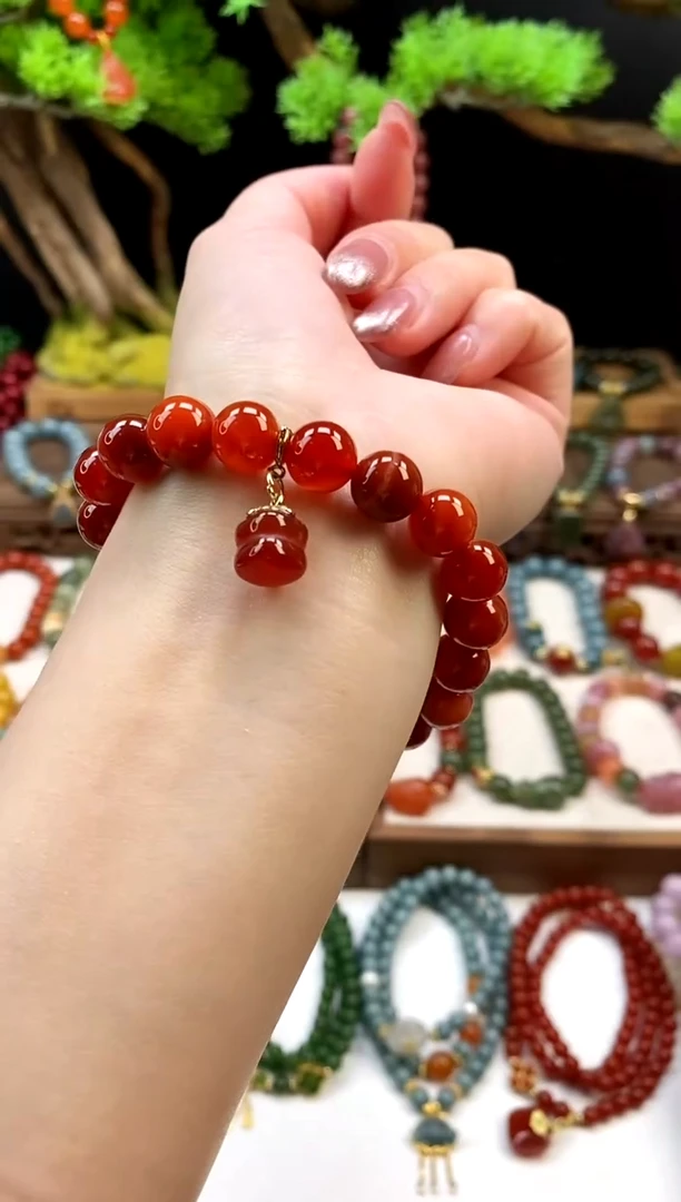 未镶嵌玛瑙手饰柿子