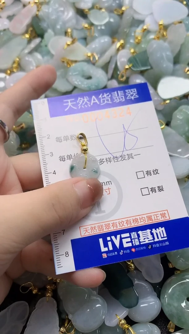 颈饰未镶嵌翡翠天然a货翡翠