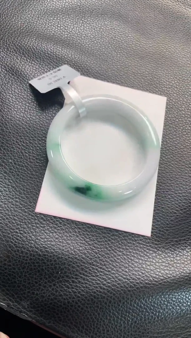 未镶嵌手镯翡翠116号 55正圈