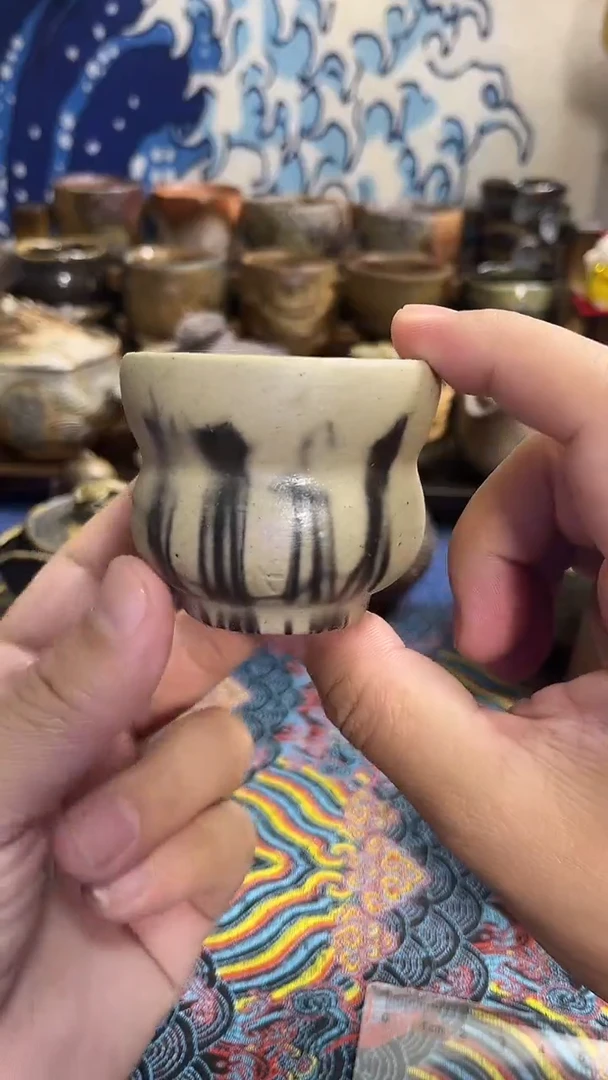 黑绯鞠日式备前烧茶具茶周边