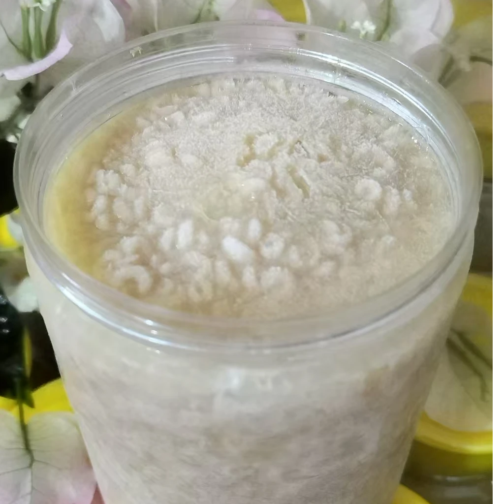 蜂王幼虫，含有丰富的蛋白质，氨基酸，维生素及活性物质。