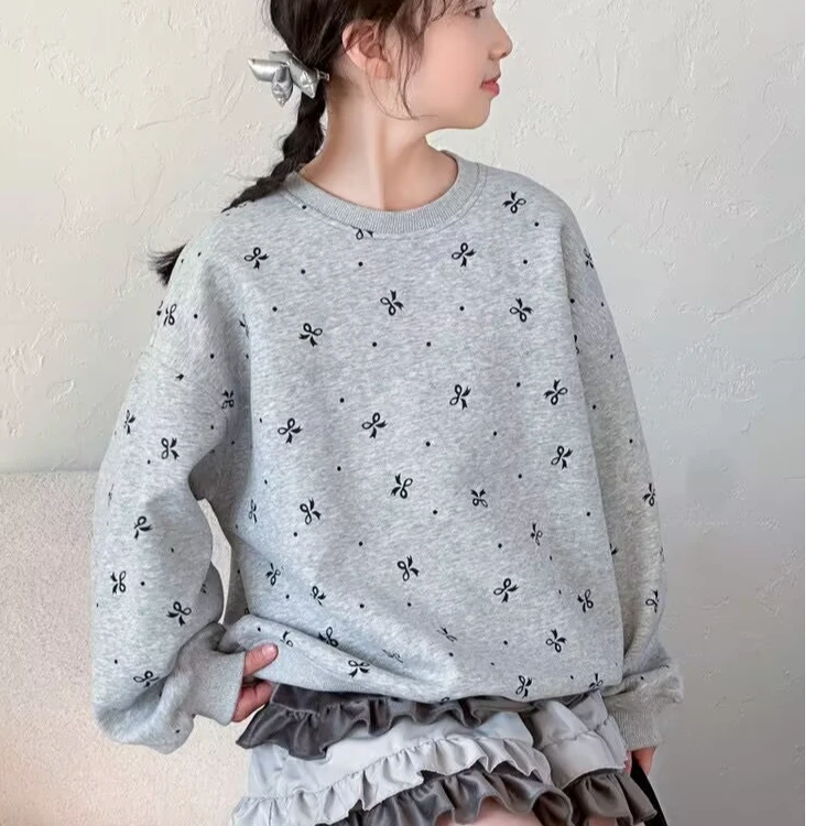 儿童春季新款宽松卫衣