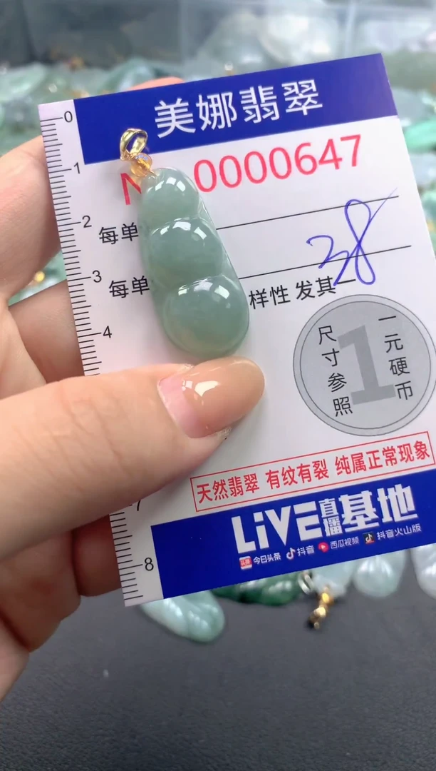 颈饰未镶嵌翡翠647