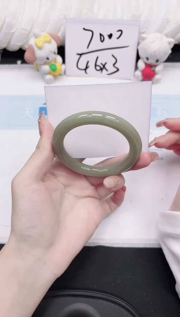 未镶嵌手镯石英质玉48-54