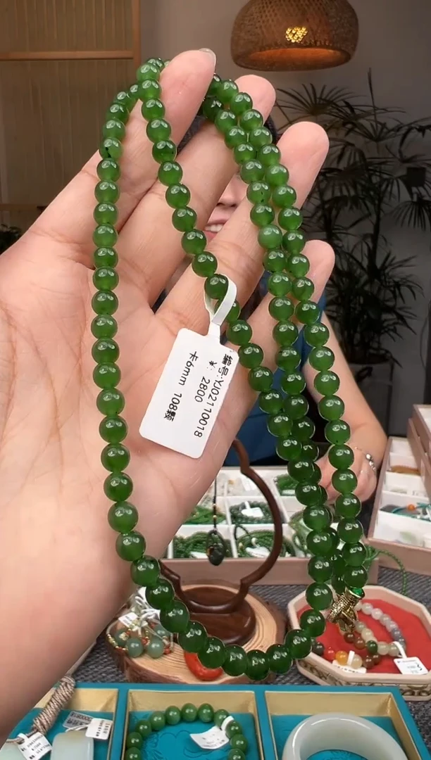 和田玉未镶嵌颈饰项链 6 YJ