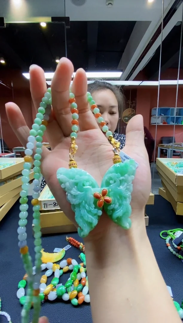 颈饰未镶嵌翡翠翡翠吊坠