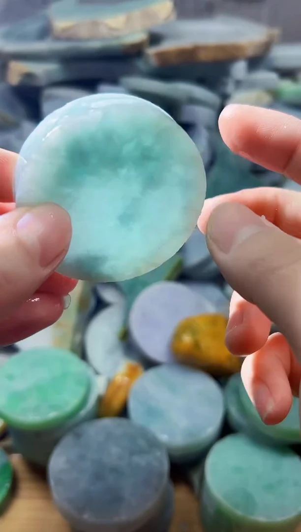 裸石翡翠天然翡翠A货玉 南 723