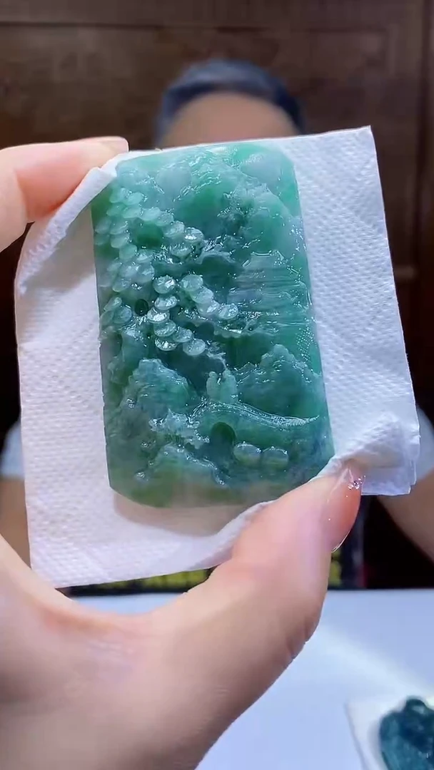 未镶嵌定制翡翠12/1004/W/山水
