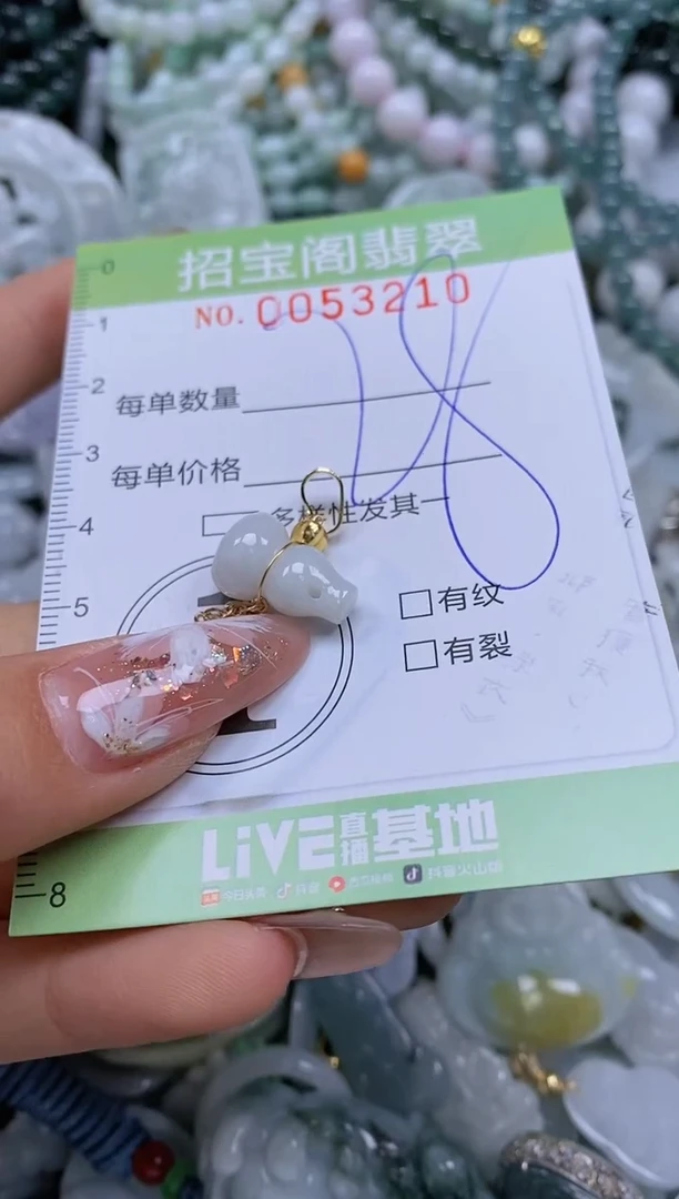 【闪购商品】翡翠颈饰未镶嵌闪购商品0053210