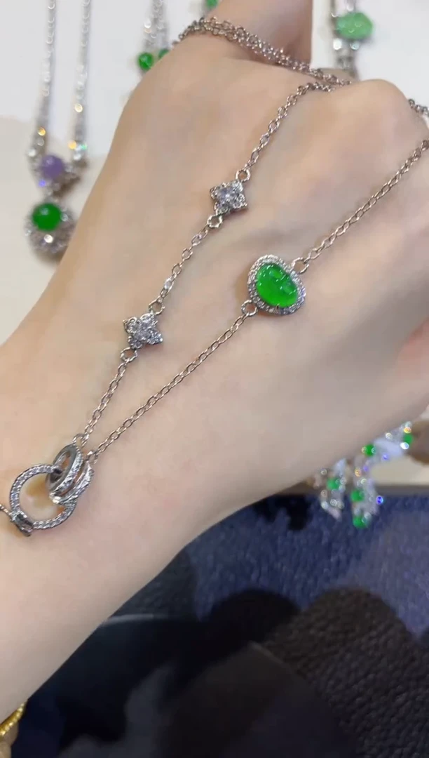 颈饰未镶嵌翡翠多人多样性发货1件5