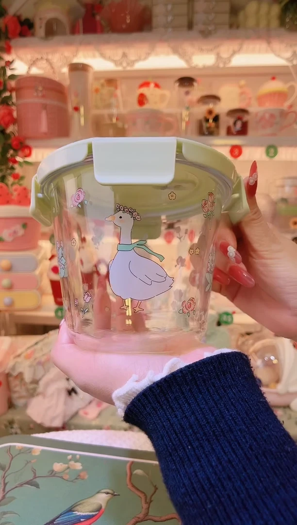 小鸭子便当盒——手工制作品质好！