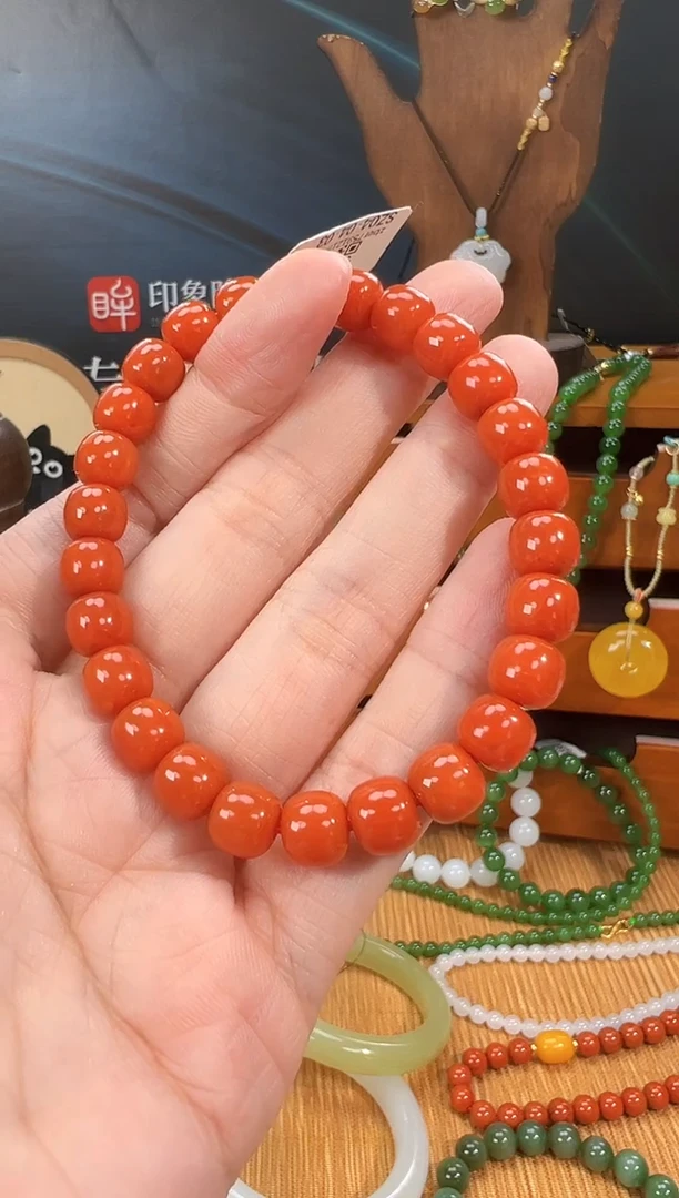 未镶嵌手串南红玛瑙cg