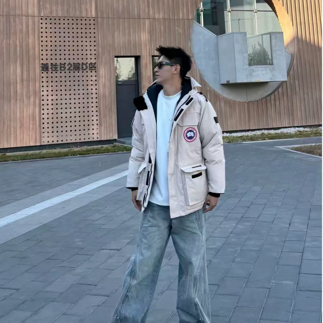 大鹅 08 远征男女情侣款羽绒服外套