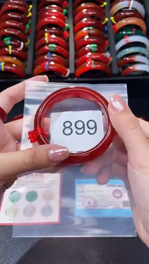 手镯玛瑙/玉髓未镶嵌57+圈口*A899