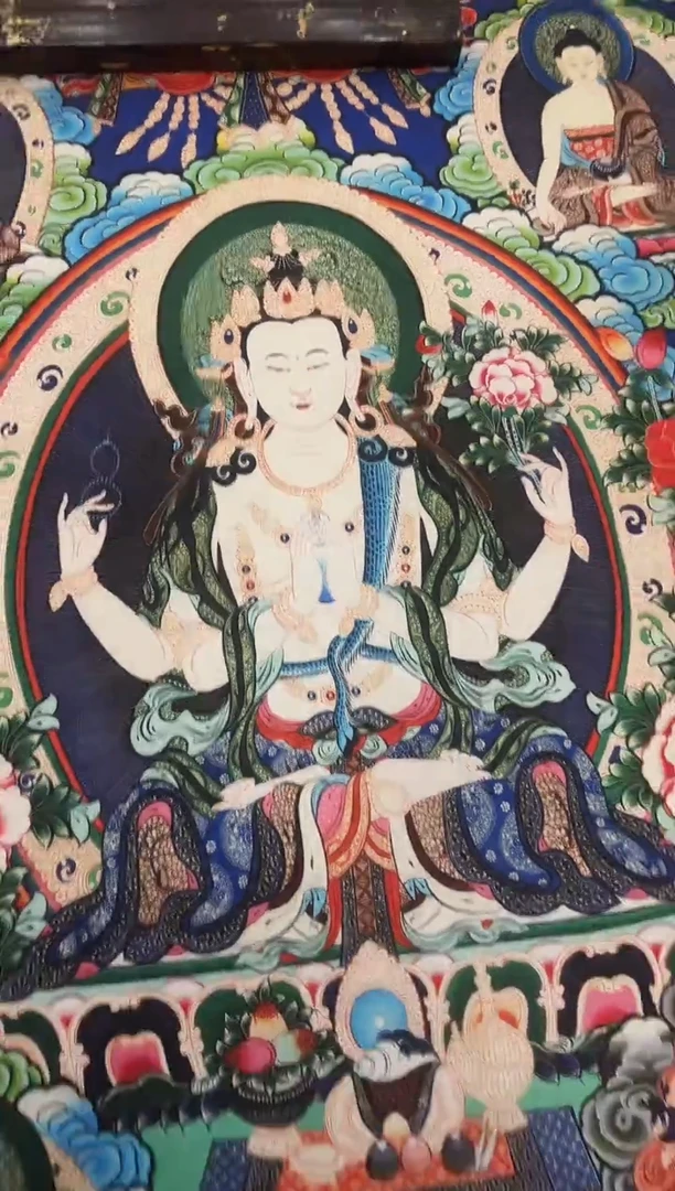 卷轴画唐卡16044