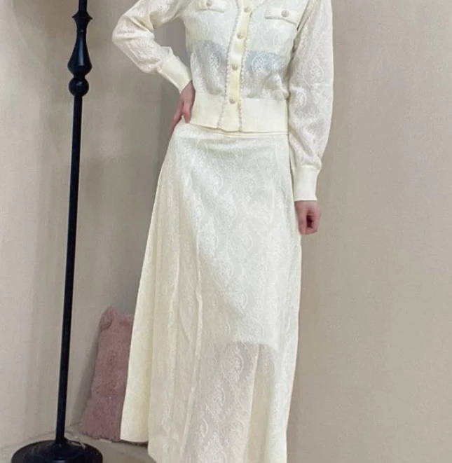 厂【一】奶杏色女童春秋时尚套装 货号FFDJ8111016（D041)