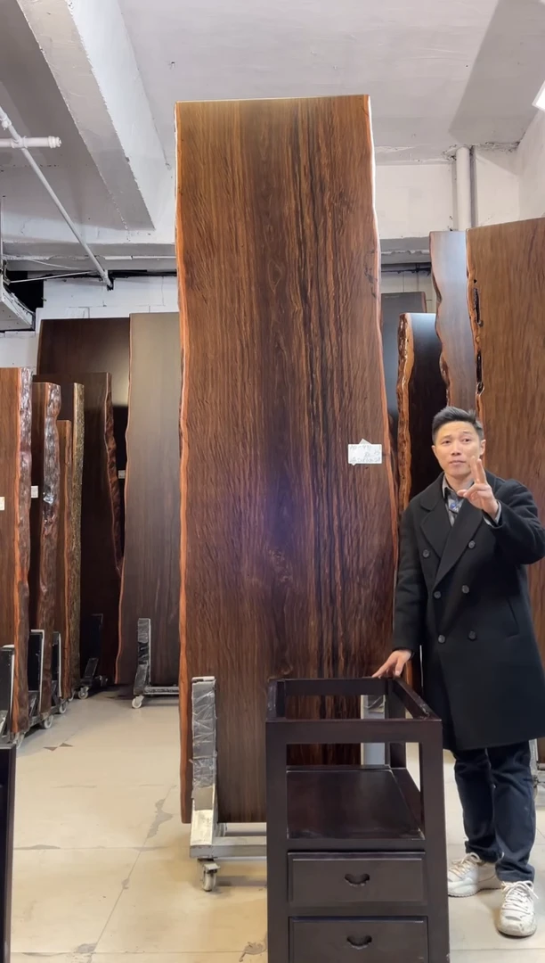 AD-491大叶紫檀280.5*82*8加黑柜体支架*2