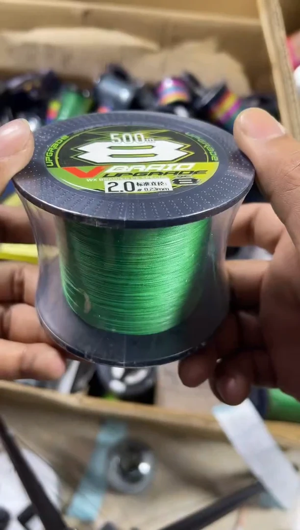 PE---2.0---X8绿色路亚线500米尾货