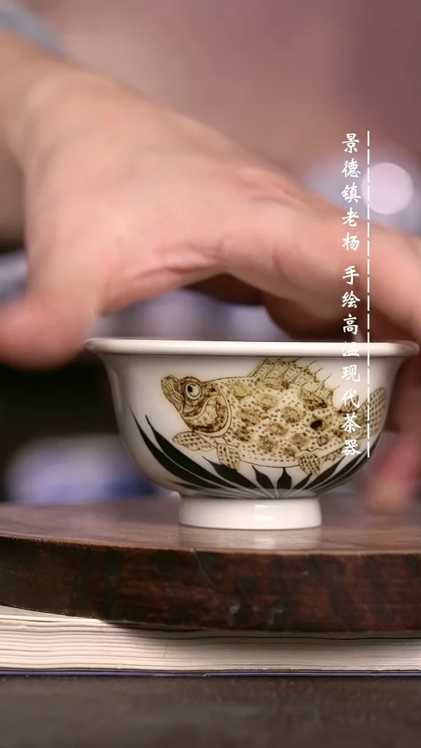 微瑕福利 现代瓷大压手