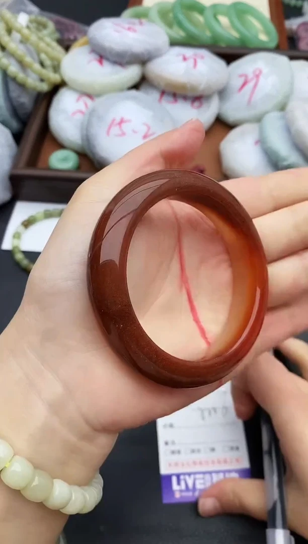 未镶嵌手镯石英质玉63+55/56