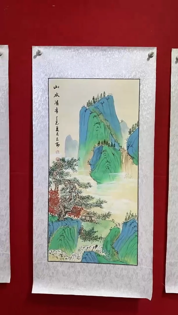 国画国画NYQ杰牛云勤老师作品