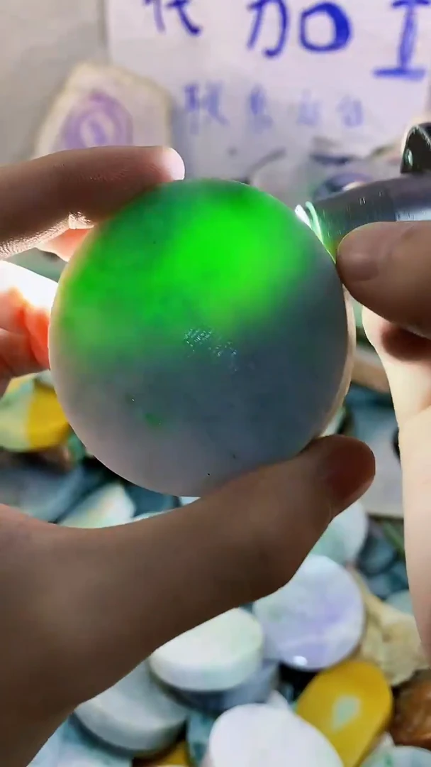 裸石翡翠纯天然翡翠A货345