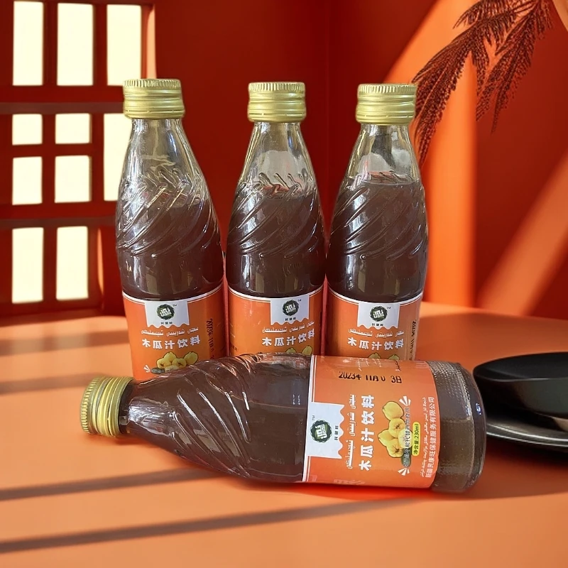 木瓜汁饮料 净含量：230mI   biy eqimliki